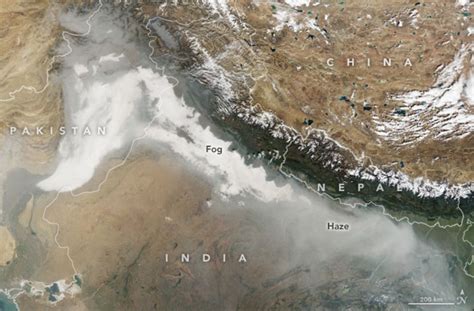 Nasa Photos Show What The Smog Plaguing New Delhi Looks Like From Space