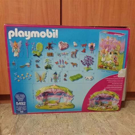 PLAYMOBIL 5492 Fairy Advent Calendar Hobbies Toys Toys Games On