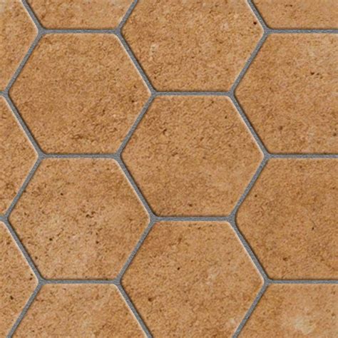 Tuscany Hexagonal Terracotta Tile Texture Seamless Images And