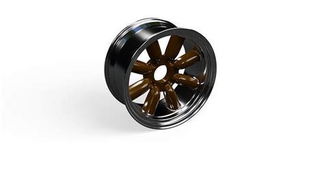 Watanabe RS rim 3D model | CGTrader