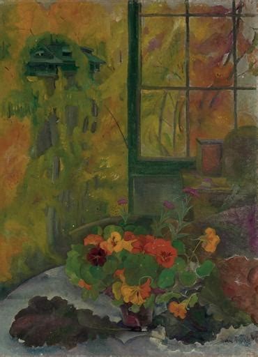 Boris Israelevitch Anisfeld Still Life With Nasturtiums Mutualart