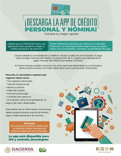 Descarga la app de crédito personal y nómina Comisión Nacional para