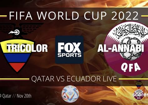 How To Watch Qatar V Ecuador Fifa World Cup Free In Usa