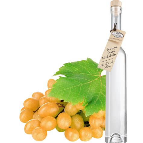 Buy Grappa Rosenmuskateller 42 Vol 0 1 Liter From South Tyrol Online