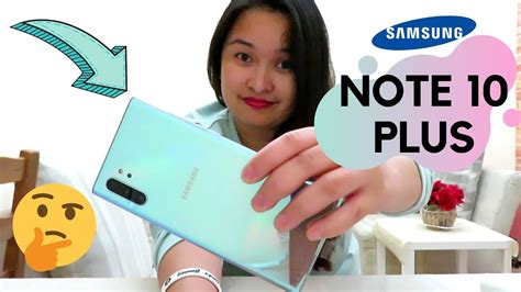 Unboxing Samsung Galaxy Note 10 Plus Aura Glow And My First Impression