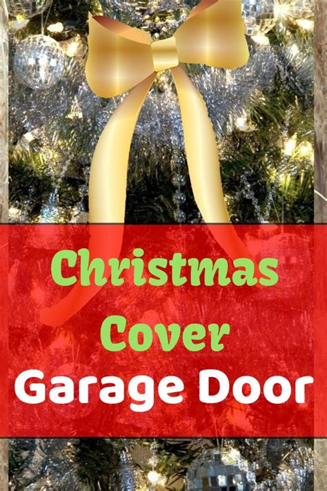 Garage Door Christmas Cover - Cheery Room