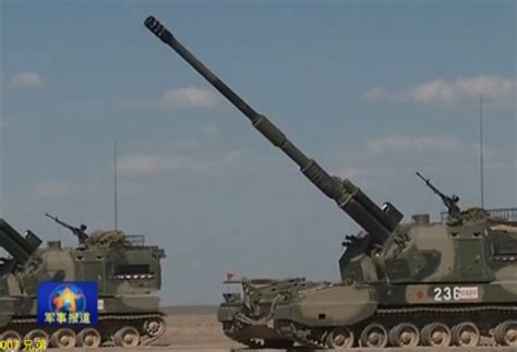 Chinese PLZ05 155mm Self-Propelled Howitzer in Action | Chinese Military Review