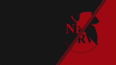 Neon Genesis Evangelion Hexagon Nerv Fictional Logo Hd Wallpaper Rare Gallery