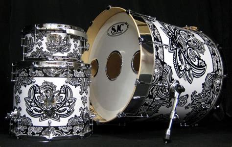 custom drum set wraps - Maddie Metzler