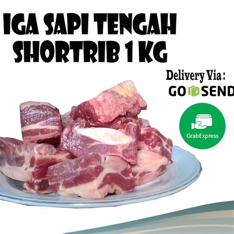 Jual Daging Sapi Iga Shortrib 1 Kg Shopee Indonesia