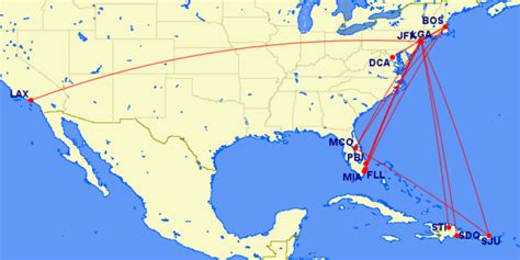 The Top JetBlue Routes In December 2021