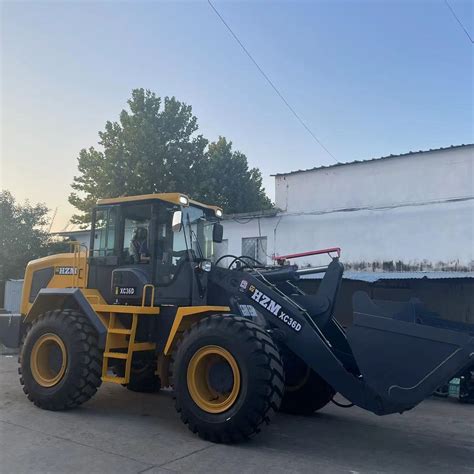 Hzm Ton Articulated Heavy Duty Wheel Loader Front Wheel Loader