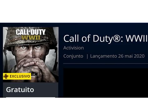 Call Of Duty WWII é liberado para assinantes PS PLUS Aperta o X