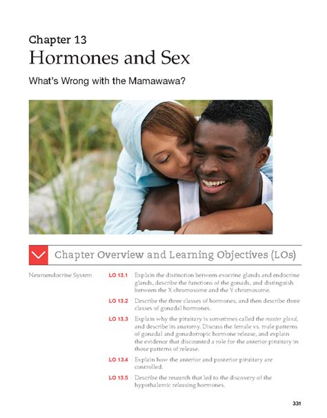 Biopsychology Chapter Hormones Sex Chapter Hormones