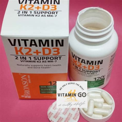 Jual QUATRO FORMULA LENGKAP ASLI BRONSON VITAMIN D3 K2 ZINC