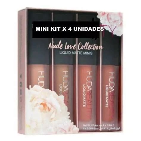 Labial Huda Beauty Nude Edition Liquid Matte Minis MercadoLibre