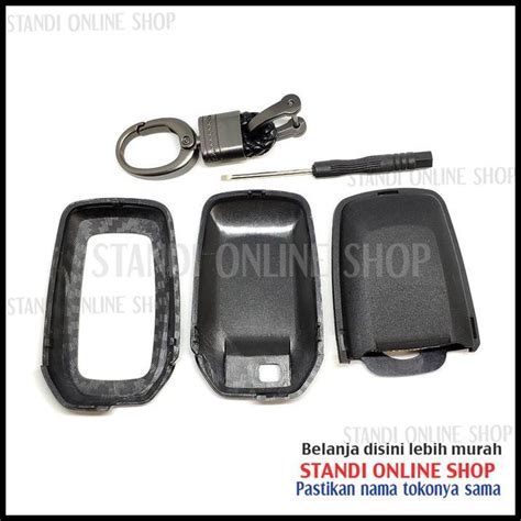 Jual DISKON COVER SMARTKEY SARUNG KUNCI TOYOTA INNOVA VENTURER CARBON