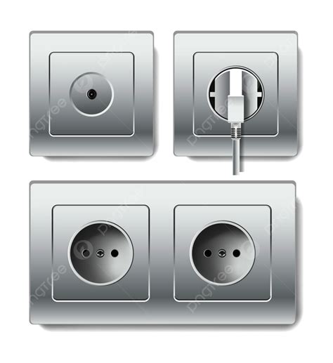 Plug Socket Electricity Vector Design Images Sockets Types Or Electric