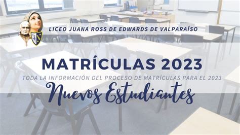 Información sobre el proceso de Matrícula de Estudiantes Nuevos 2023