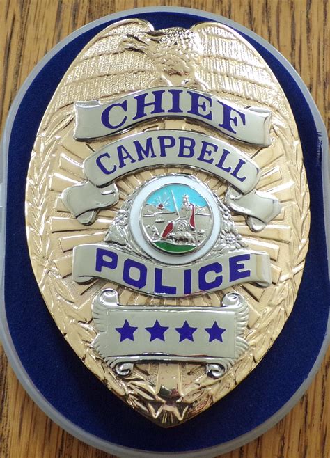 Campbell Police Department Er Badge