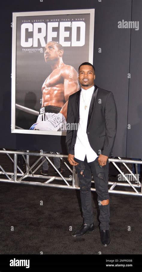 Steelo Brim At The Premiere Of Warner Bros Pictures Creed At The