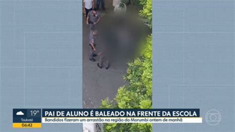 V Deo Mostra Socorro A Pai De Aluno Que Foi Baleado Durante Arrast O Em