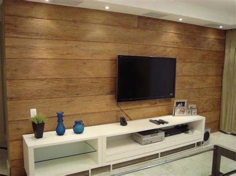 Piso Laminado Em Parede - Como instalar piso laminado na parede - Decorando Casas