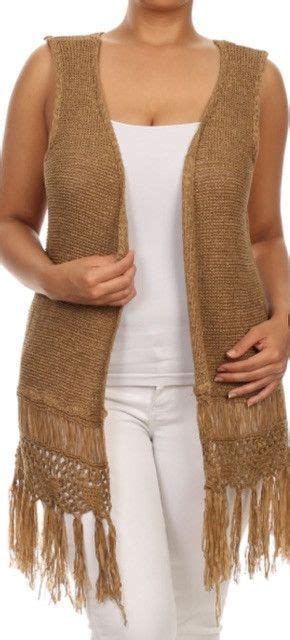 Fringed Vest Fringe Vest Vest Fringed