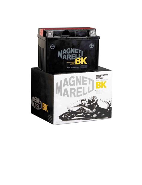 Batteria Moto Magneti Marelli Motx L Bs Ah A Dx Agm Senza