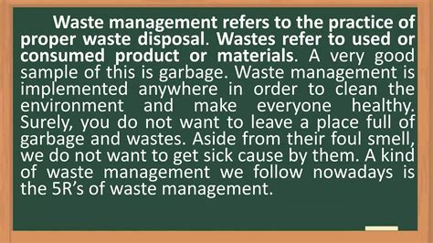 Science 5rs In Waste Managementpptx