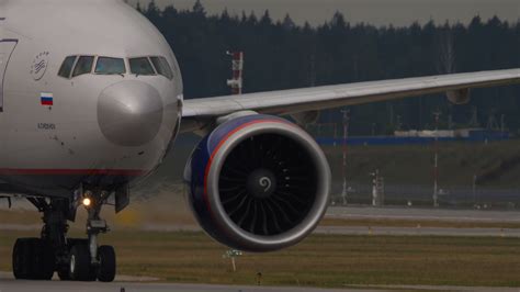 Moscow Russian Federation July Boeing Of Aeroflot