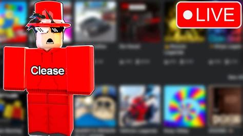 [🔴live] Playing Roblox With Viewers Youtube