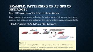 Surface Patterning And Functionalization Of Nanoparticals Ppt