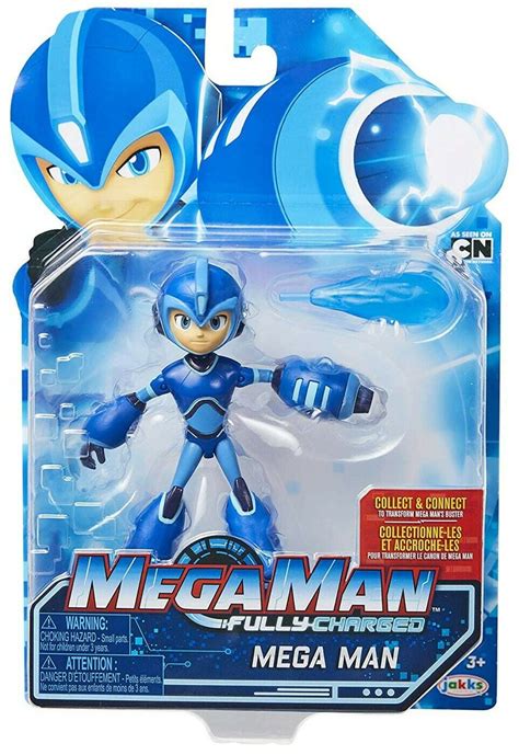 Fully Charged Series 1 Mega Man Action Figure - Walmart.com - Walmart.com