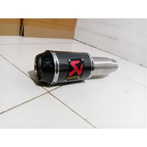 Jual Slincer Knalpot Akrapovic Gp Lorenzo Intuk Semua Jenis Dan Cc