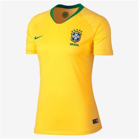 NIKE BRAZIL 2018 WOMEN'S HOME JERSEY - Soccer Plus