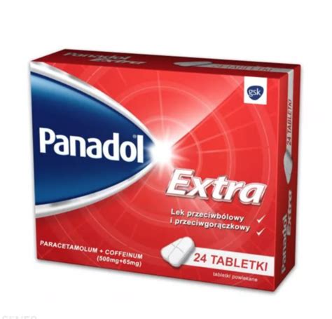 Panadol Extra 24 Coated Tablets 500mg Paracetamol India Ubuy