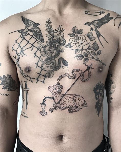 Baba Vešterka Tattoos on Instagram: “AGNUS DEI, albeit a slightly ...