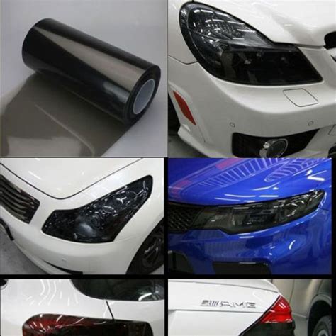 Sell Black Light 12 X48 Smoke Taillight Tint Vinyl Film Sheet Sticker Headlight New In Hk Hong