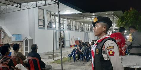 Saka Bhayangkara Seyegan Terjunkan 23 Personil Pada Pengamanan Natal