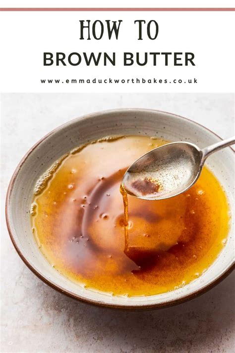 How To Make Brown Butter Emma Duckworth Bakes