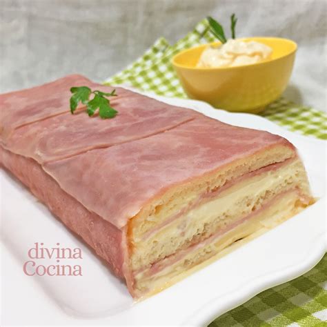 Pastel De Jamón Y Queso Al Horno Receta De Divina Cocina