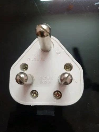 White Plastic 16 Amp Plug Top At Rs 60piece In New Delhi Id 25188082473