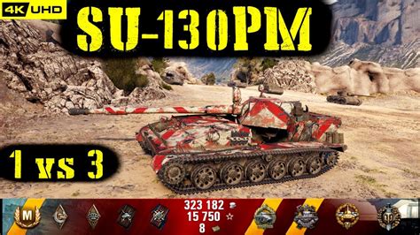 World Of Tanks Su 130pm Replay 9 Kills 6 4k Dmg Patch 1 7 0 Youtube