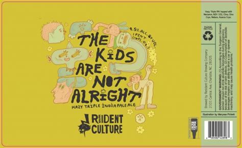 The Kids Are Not Alright Resident Culture Untappd