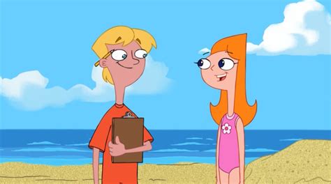 Image Candace And Jeremy At The Beach Phineas And Ferb Wiki Fandom Powered By Wikia