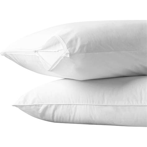 Allerease Cotton Allergy Protection Pillow Protector 2pk