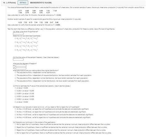 Solved Points Details Bbunderstat Chegg