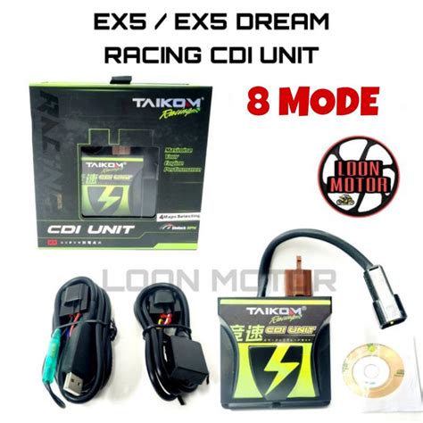 Ex Dream W Super Racing Dyno Cdi Unit Mode Adjustable Taikom