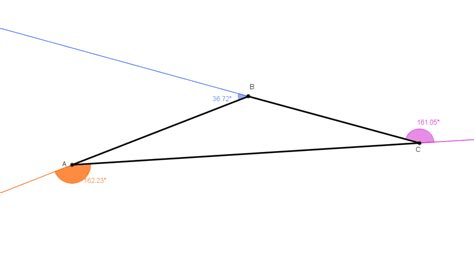 Soma Dos ângulos Internos De Um Triângulo Um Pouco Mais Clubes De Matemática Da Obmep